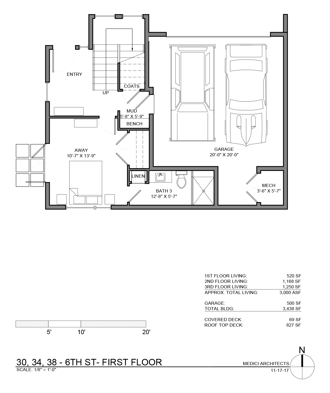 Uptown386thStKirklandWAFloorPlan1stFloor