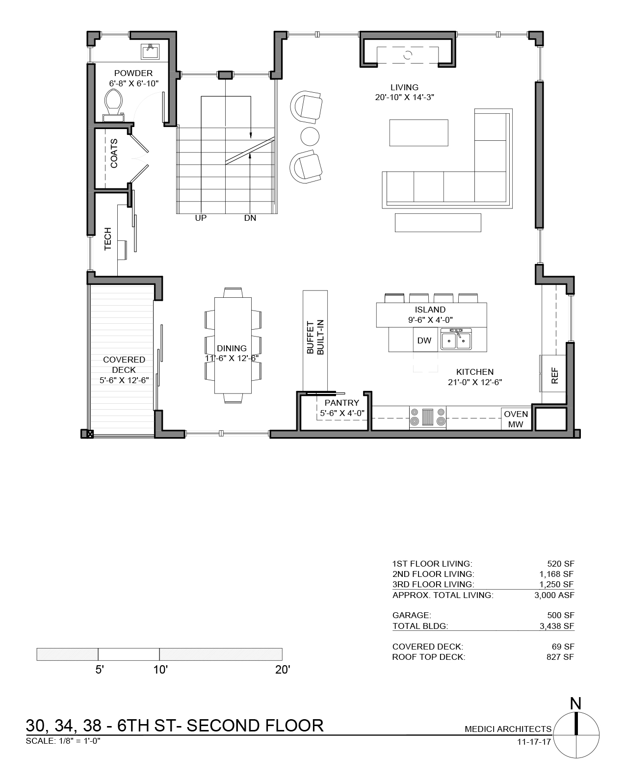 Uptown386thStKirklandWAFloorPlan2ndFloor